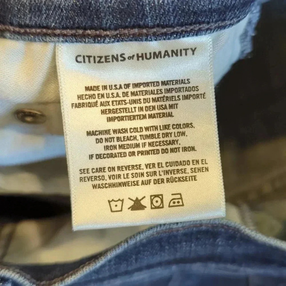 Citizens of Humanity Jeans Cara High Rise Cigarette Ankle size 26 - Picture 10 of 16